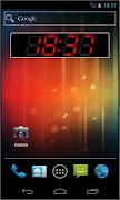 1 Schermata PK Led Clock Widget