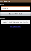 MD5 Generator plakat