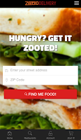 Zooted Delivery Plakat