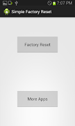 [Free] Simple Factory Reset ポスター