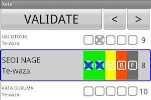 Judo Kata Score Lite স্ক্রিনশট 1
