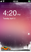 Small Car Lock Screen syot layar 2
