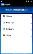 Project Management Software Plakat