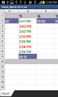 WiFi Timesheet Maker Screenshot 5