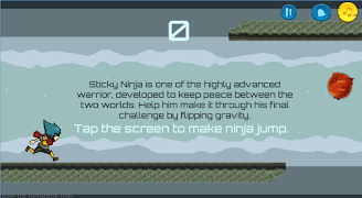 Sticky Ninja Man captura de pantalla 1