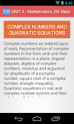 IIT - JEE Syllabus скриншот 3