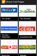 Ghana Front Pages screenshot 2