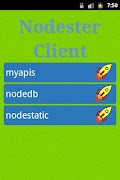 Nodester Client スクリーンショット 2