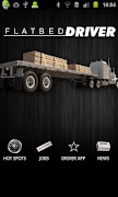 Flatbed Driver الملصق