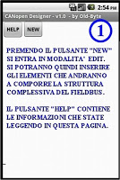 1 Schermata CANopen Designer