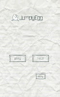 Jumpy Egg Plakat