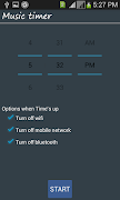 1 Schermata Music timer