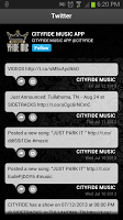 CITYFIDE MUSIC APP imagem de tela 1