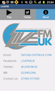 LiveFM UK постер