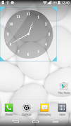 پوستر Glass Clock Widget