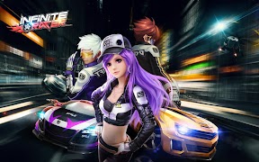 Infinite Racer-Blazing Beta captura de pantalla 1