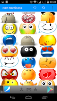 cute emoticons পোস্টার