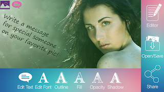 برنامه‌نما Photo Writer Studio عکس از صفحه