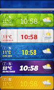 5 Schermata Bella Widget Clima Orologio