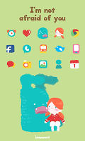 I'm not afraid of you icon Cartaz