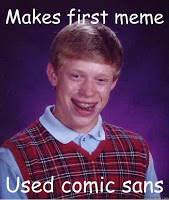 Bad Luck Brian penulis hantaran