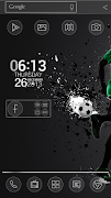 Active soccer Atom theme screenshot 1