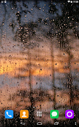 Rain On Window Live Wallpaper screenshot 2