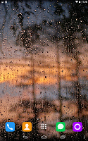 Rain On Window Live Wallpaper screenshot 2
