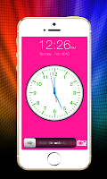 Analog Clock Slider Lock screenshot 1