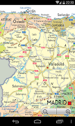 Mapa de España captura de pantalla 1