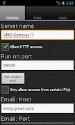SMS Gateway Ultimate اسکرین شاٹ 1