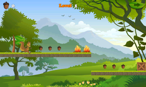 4 Schermata Squirrel Run Adventure