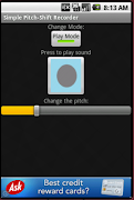 Simple Pitch-Shift Recorder ภาพหน้าจอ 1