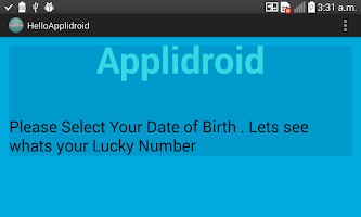 Applidroid Screenshot 2
