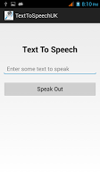 Text To Speech UK screenshot 1