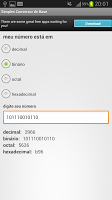 Simples Conversor de Base スクリーンショット 2