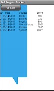 SAT Progress Tracker imagem de tela 3