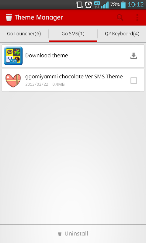 Baixar Theme Manager APK