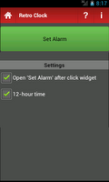 Retro Clock Widget ภาพหน้าจอ 3