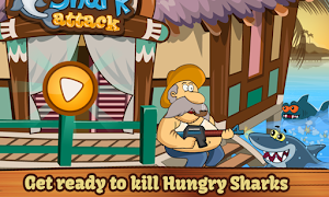 Shark Attack - Shooting Game screenshot 1