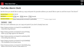 Video Alarm Clock screenshot 2