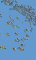 Fish swarm Live Wallpaper FREE screenshot 5