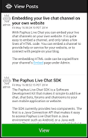 Paphus Live Chat Screenshot 4