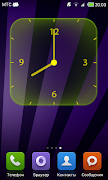Glowing Analog Clock স্ক্রিনশট 1