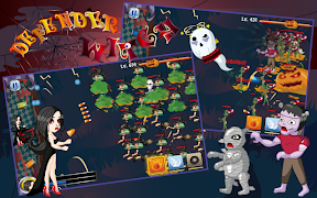 Defender W - Defender Witch تصوير الشاشة 3