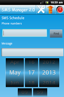 SMS Scheduler 2.0 screenshot 2