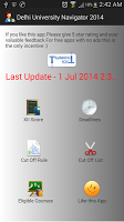 Delhi University DU Cut Off Poster