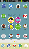 Modern Color icon theme скриншот 1