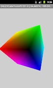 OpenGL ES Cube Test API screenshot 1