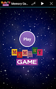 Memory Game 포스터